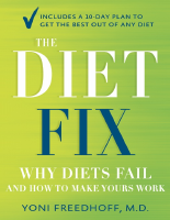 Yoni Freedhoff- The Diet Fix.pdf